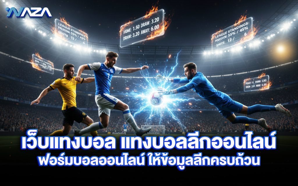 เว็บแทงบอลลีกออนไลน์