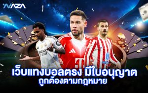 เว็บแทงบอลตรง