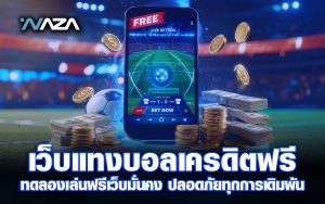 เว็บแทงบอลเครดิตฟรี
